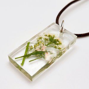 2/$40 SALE Beautiful Handmade Floral Necklace - Casual & Unique